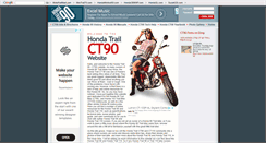 Desktop Screenshot of hondatrail90.hondagl.com