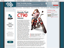 Tablet Screenshot of hondatrail90.hondagl.com